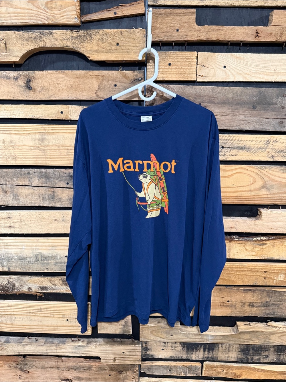 Marmot T Shirt Mens XXL Navy
Backcountry Marty Graphic Tee Long Sleeve - Picture 2 of 8